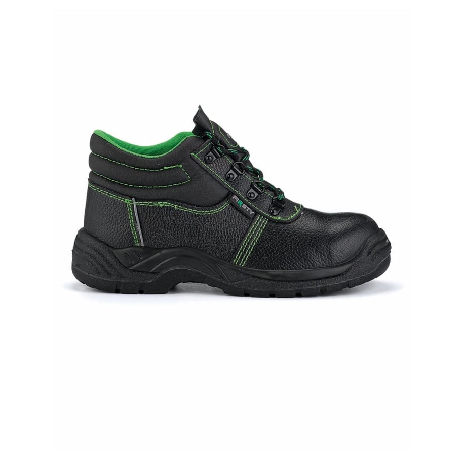 Bocanci de protectie cu bombeu metalic si lamela antiperforatie metalica FIRSTY S3 SRA
