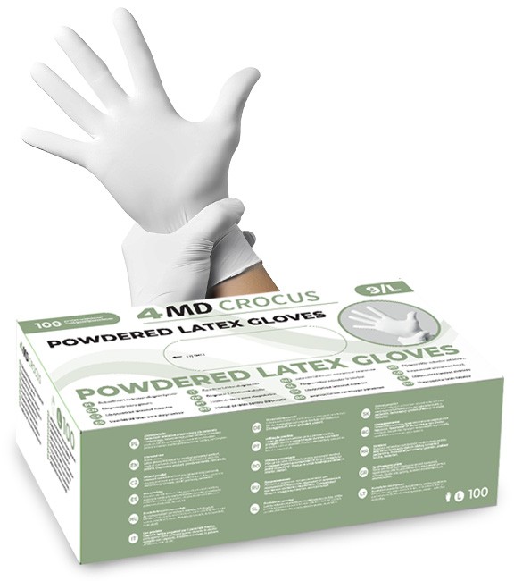 Mănuși de unică folosință 4MD CROCUS GLOVES