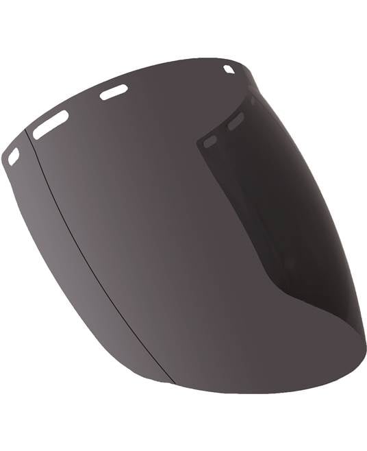 Viziera din policarbonat fumuriu, 400x220mm, S-1