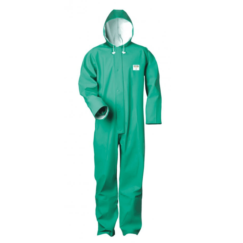 Combinezon antichimic reutilizabil ChemStar polyester/vinyl Green