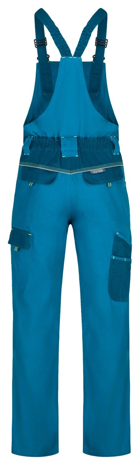 Pantaloni cu pieptar ARDON®COOL TREND lungiti mediu albastru