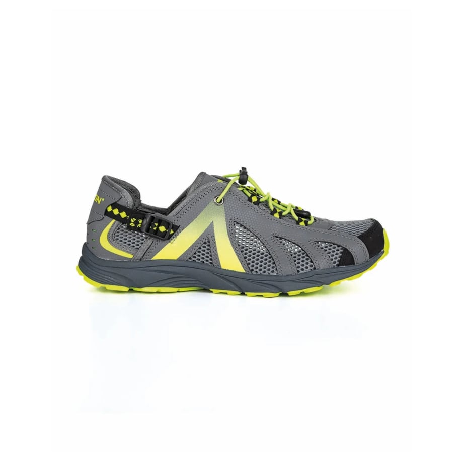 Pantofi trekking/outdoor SUNSET - gri/galben