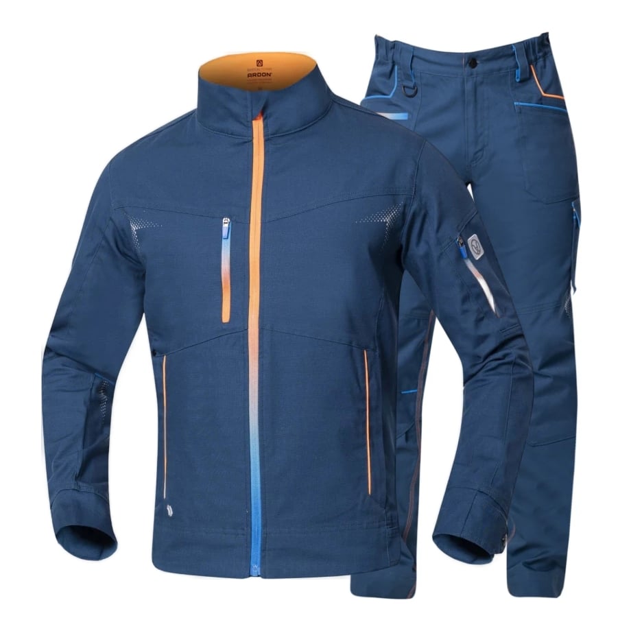 Set costum cu pantaloni de lucru in talie CREATRON