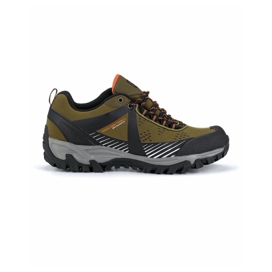 Pantofi trekking/outdoor FORCE KHAKI - softshell