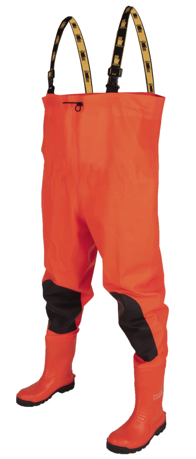 Cizme de protectie ARDON®CHEST WADERS Max S5 Fluo orange