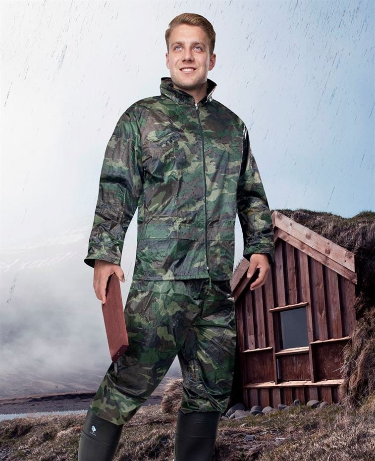 Costum impermeabil CLEO - camuflaj