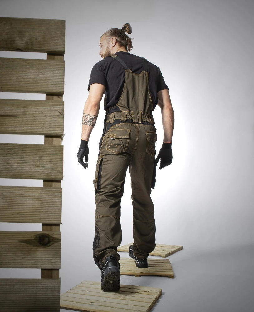 Pantaloni cu pieptar ARDON®VISION lungiti tarmac