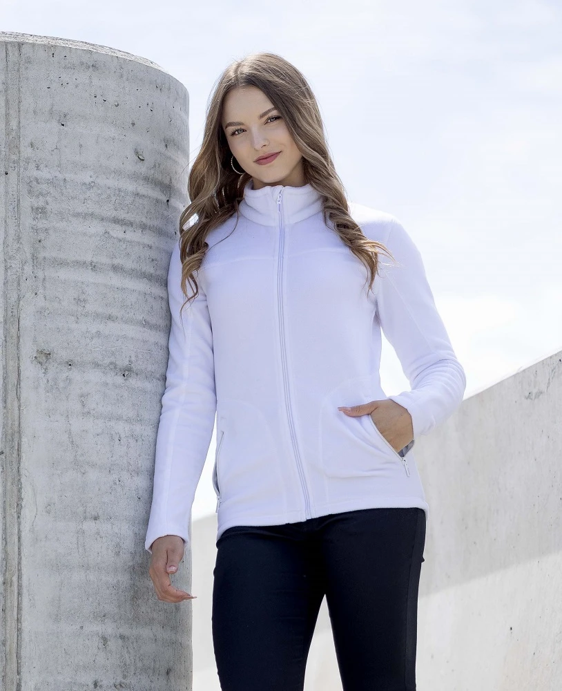 Fleece ARDON®JOFLEX alb pentru femei