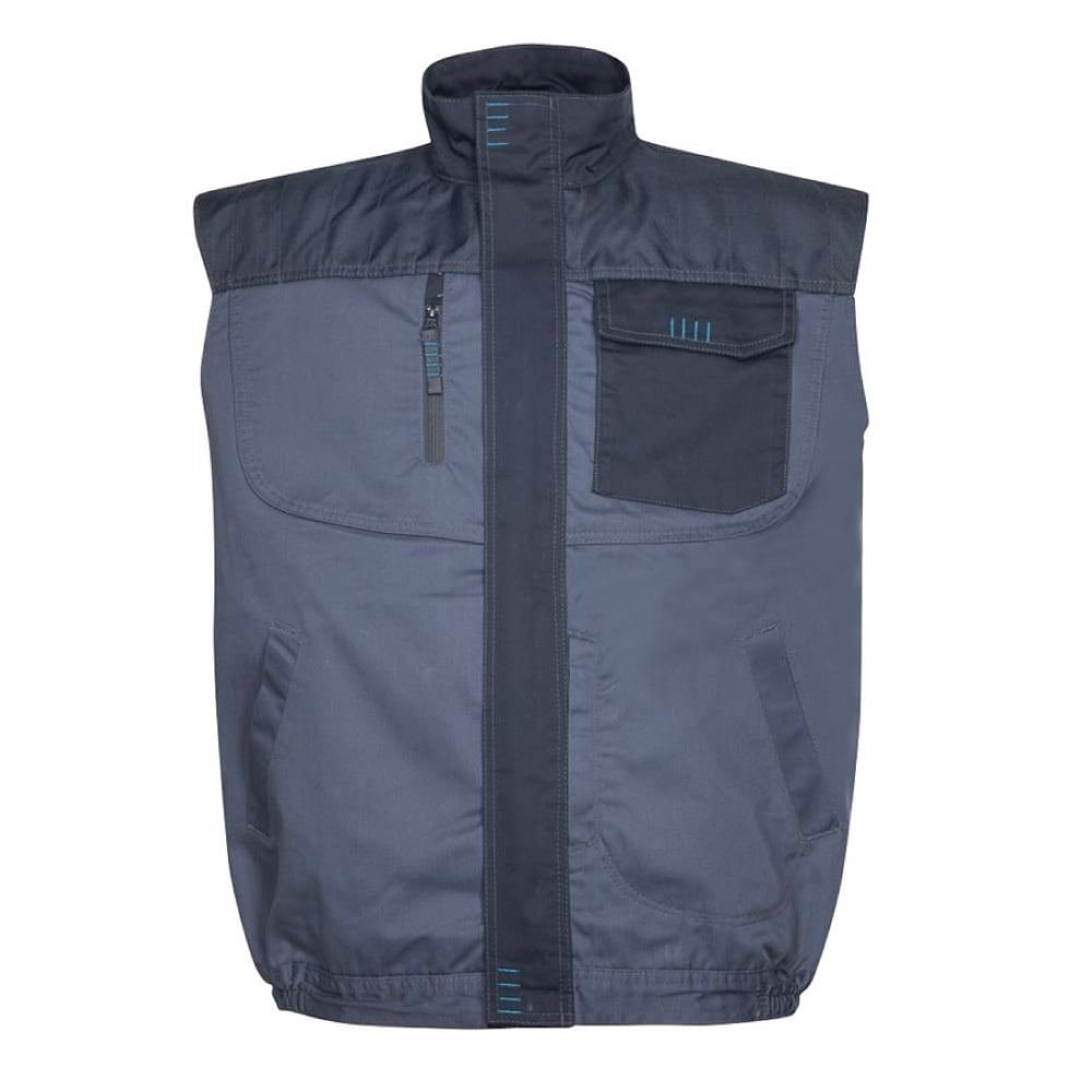 Vesta de lucru 4TECH - asfalt/negru