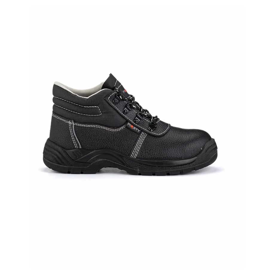 Bocanci de protectie cu bombeu metalic si lamela antiperforatie metalica FIRSTY HIGH S1P SRA