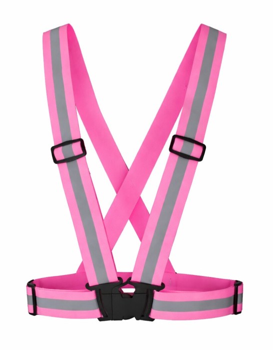 Bretele reflectorizante LUX HV PINK